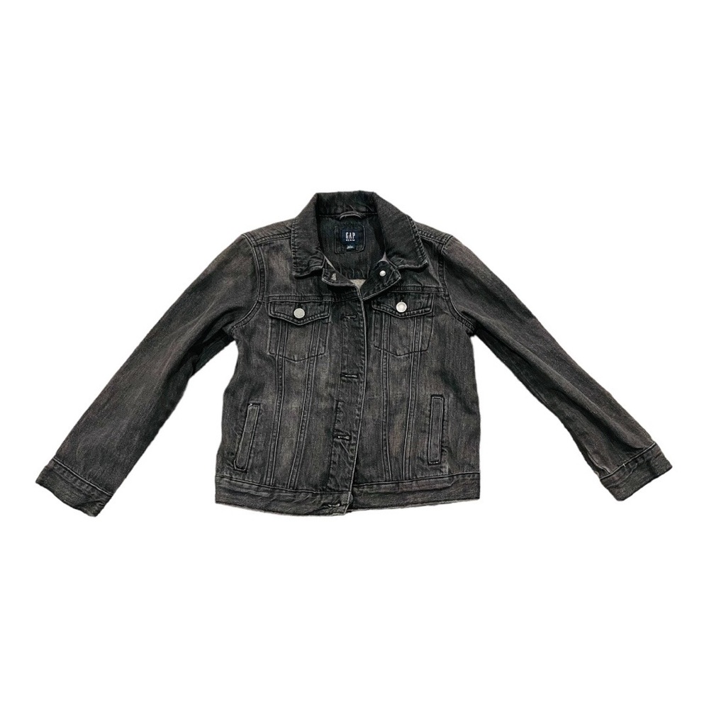 Girls Black Jean Jacket